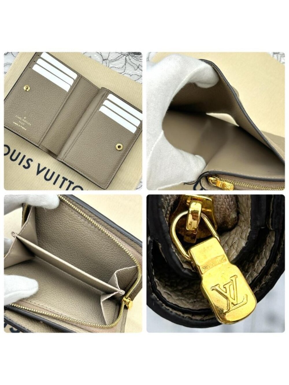 Louis Vuitton Monogram Empreinte Portefeuille Clair Wallet - Picture 6 of 9
